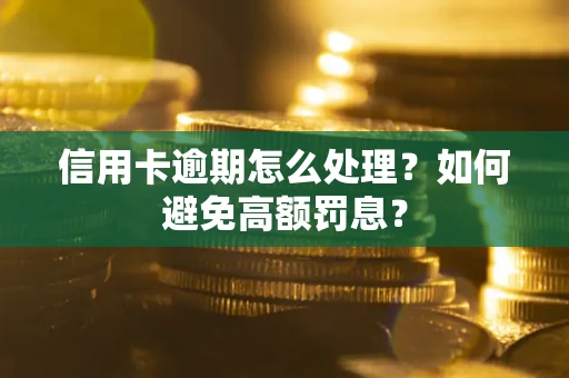武汉信用卡逾期怎么处理？如何避免高额罚息？