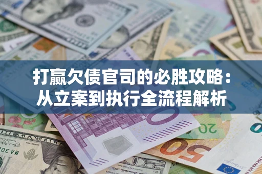 武汉打赢欠债官司的必胜攻略：从立案到执行全流程解析