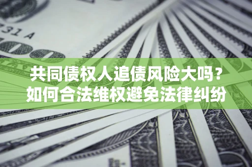 武汉共同债权人追债风险大吗？如何合法维权避免法律纠纷？